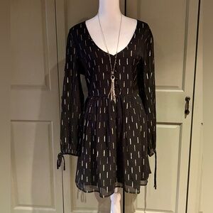 Black and gold  dress by B.O.G. collective in a size large